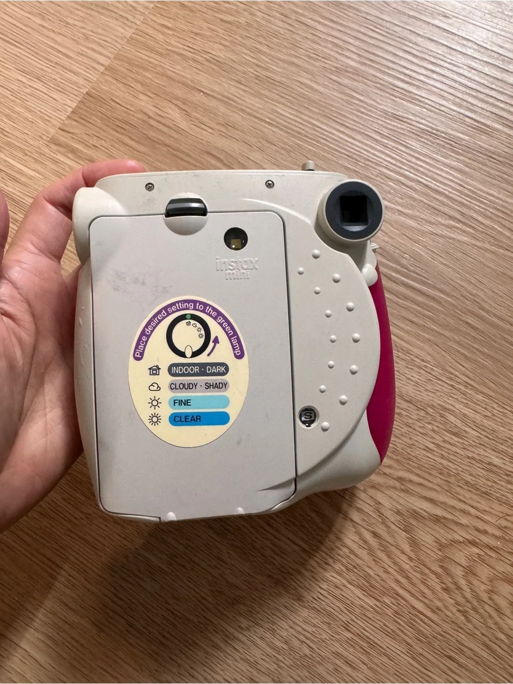 FUJIFILM instax mini 7S Instant Film Camera (Pink)